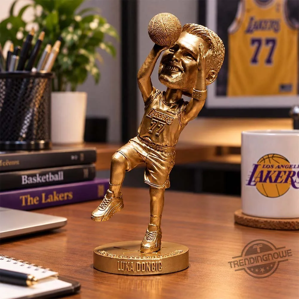 Los Angeles Lakers Gold Luka Doncic Bobblehead Figure Giveaway 2026 7 Los Angeles Lakers Gold Luka Doncic Bobblehead Figure Giveaway 2026
