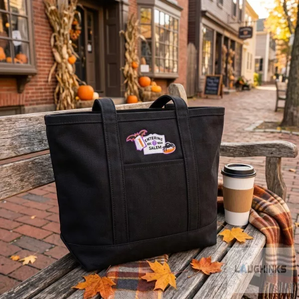 Dunkin’ Salem Halloween 2026 Canvas Tote Bag Entering Salem Limited Edition Gift