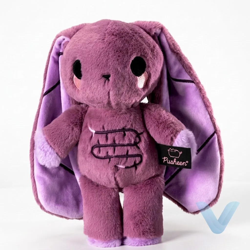 Ulcerative Colitis Rabbit plush Plushie Dreadfuls 6 Ulcerative Colitis Rabbit plush Plushie Dreadfuls