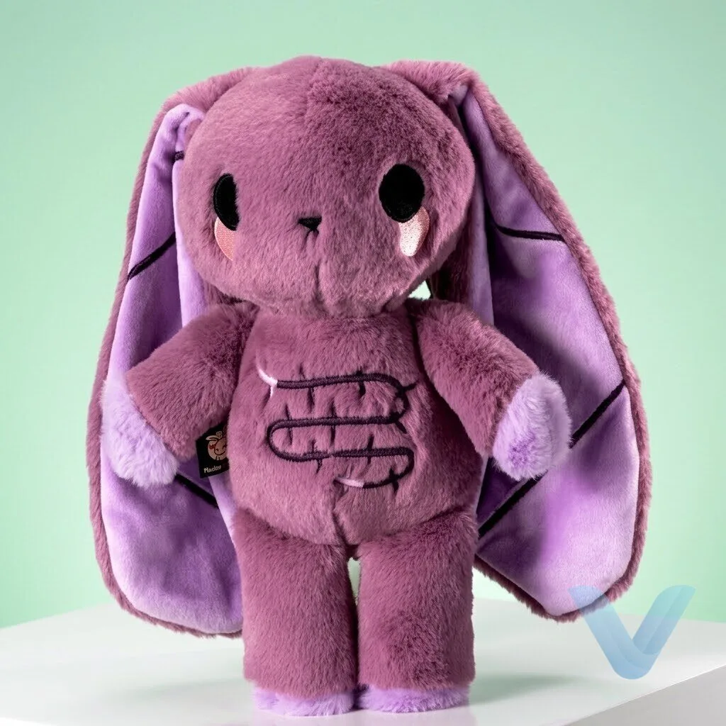 Ulcerative Colitis Rabbit plush Plushie Dreadfuls 7 Ulcerative Colitis Rabbit plush Plushie Dreadfuls