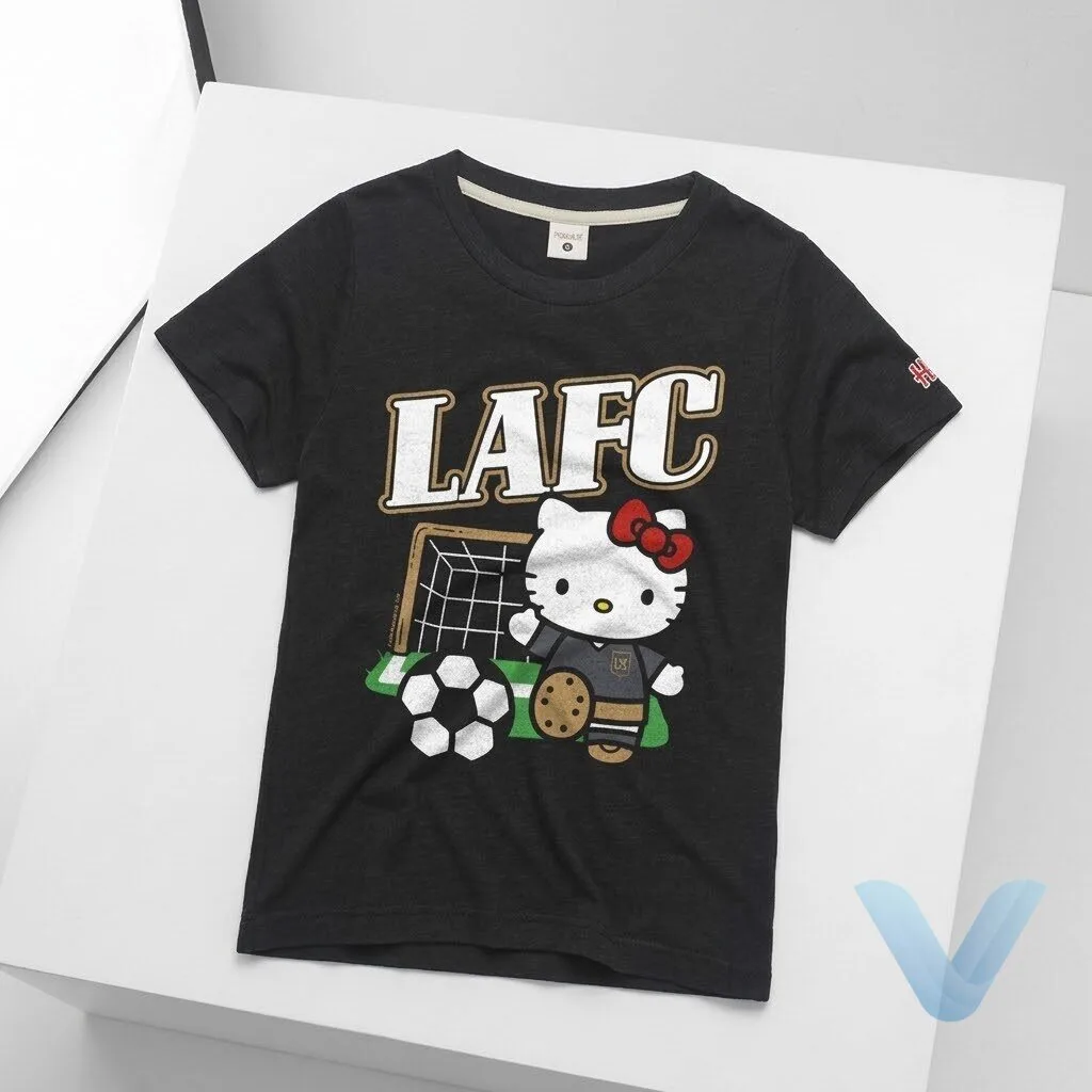 LAFC x Hello Kitty t shirt LAFC HQ October 14 2026 LAFC x Hello Kitty t shirt LAFC HQ October 14 2026 – image 3 of 4