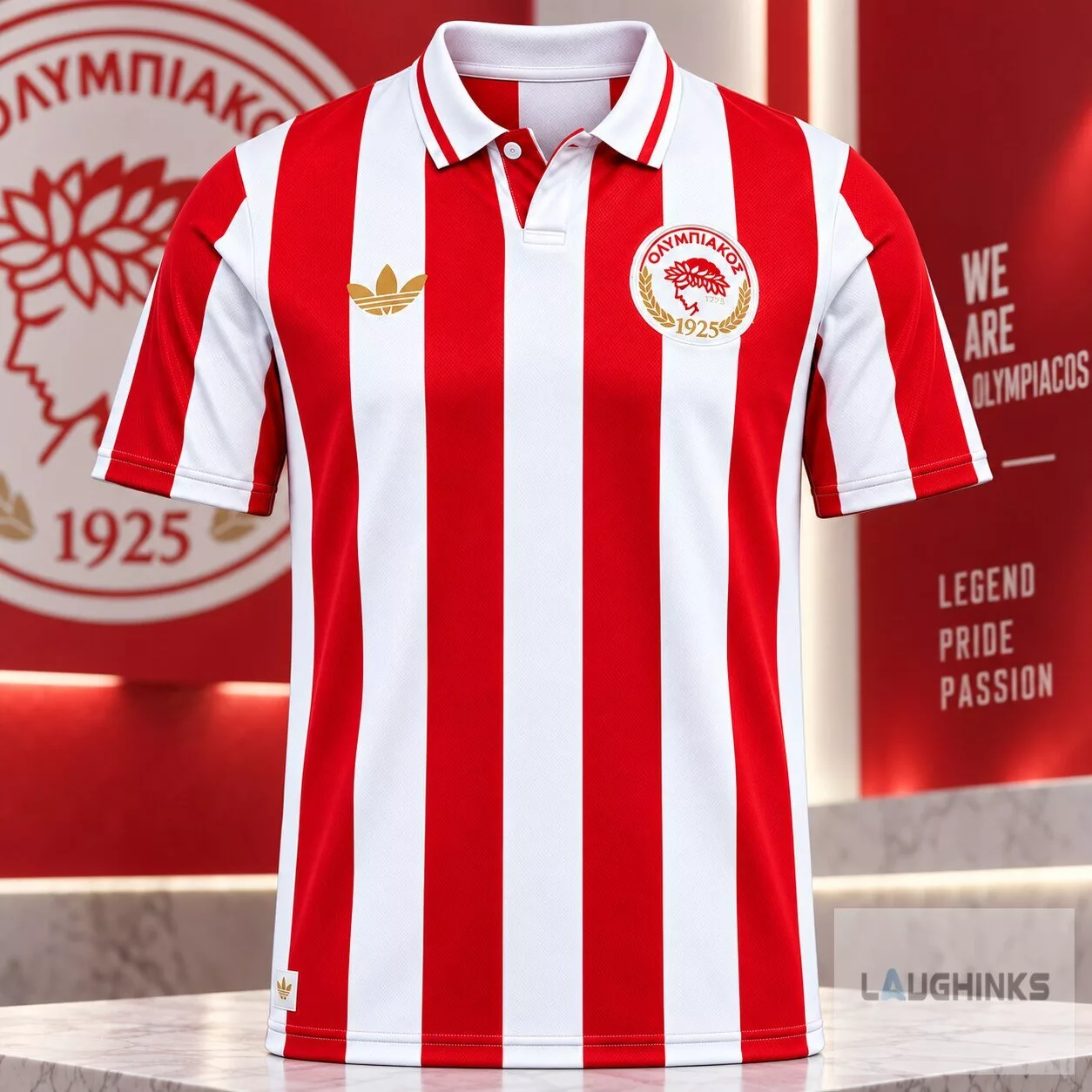 Olympiacos FC Soccer Jersey Polo Shirt Vintage Retro Sports Apparel 3 Olympiacos FC Soccer Jersey Polo Shirt Vintage Retro Sports Apparel