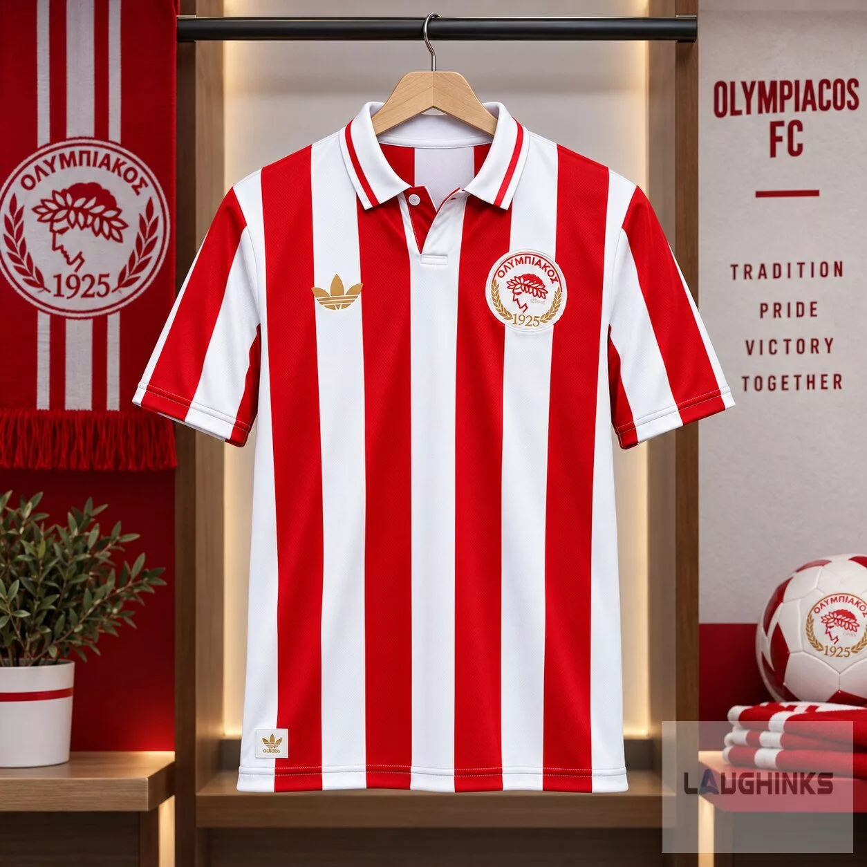 Olympiacos FC Soccer Jersey Polo Shirt Vintage Retro Sports Apparel 4 Olympiacos FC Soccer Jersey Polo Shirt Vintage Retro Sports Apparel