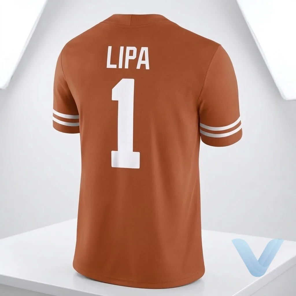 Dua Lipa Texas Longhorns Nike Dri FIT College Game Jersey shirt 20 Dua Lipa Texas Longhorns Nike Dri FIT College Game Jersey shirt