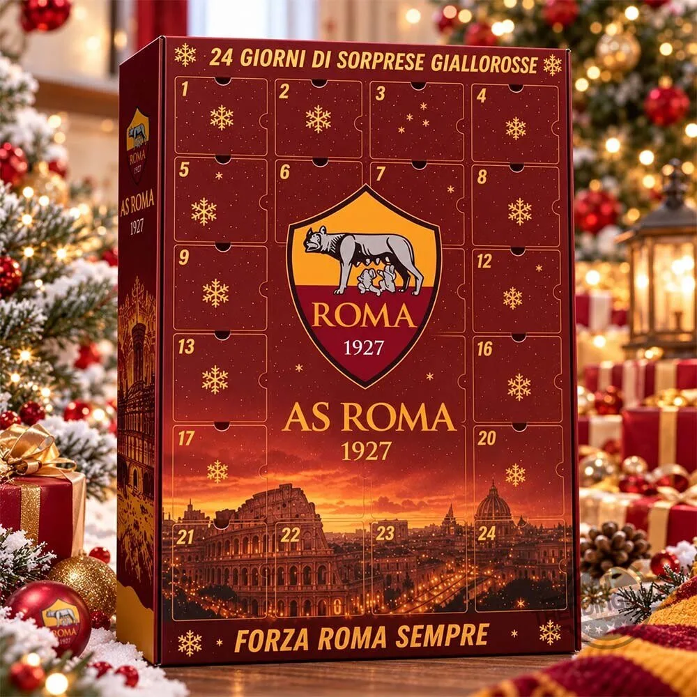 AS Roma 24 Days Christmas Advent Calendar 2026 7 AS Roma 24 Days Christmas Advent Calendar 2026
