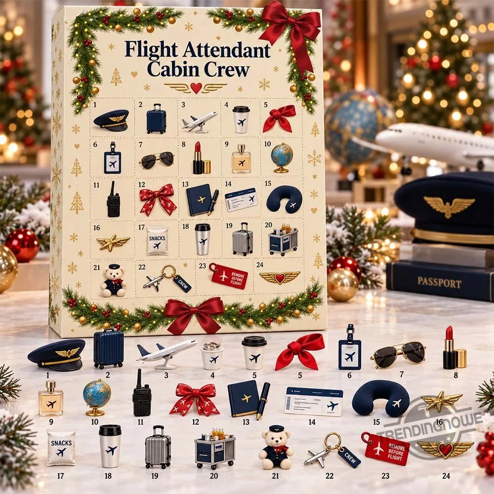 Flight Attendant Cabin Crew Advent Calendar 2026 5 Flight Attendant Cabin Crew Advent Calendar 2026