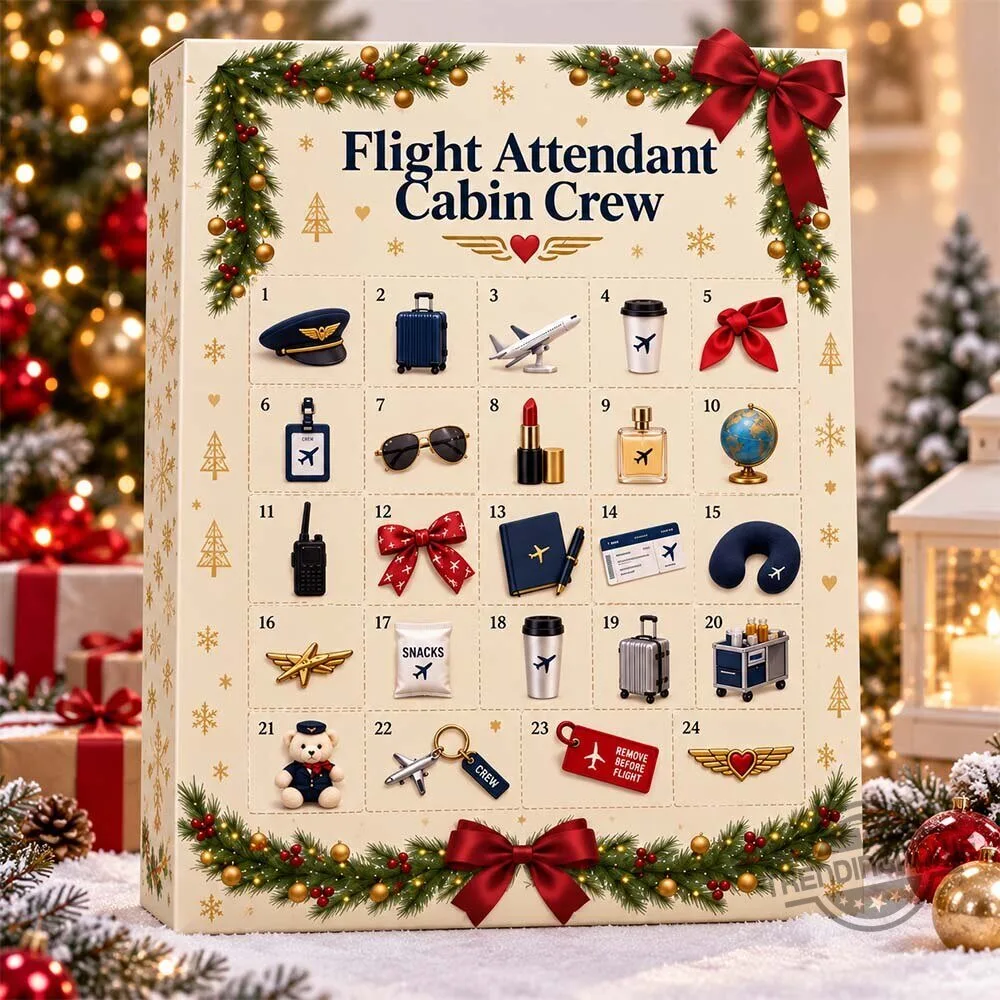 Flight Attendant Cabin Crew Advent Calendar 2026 6 Flight Attendant Cabin Crew Advent Calendar 2026