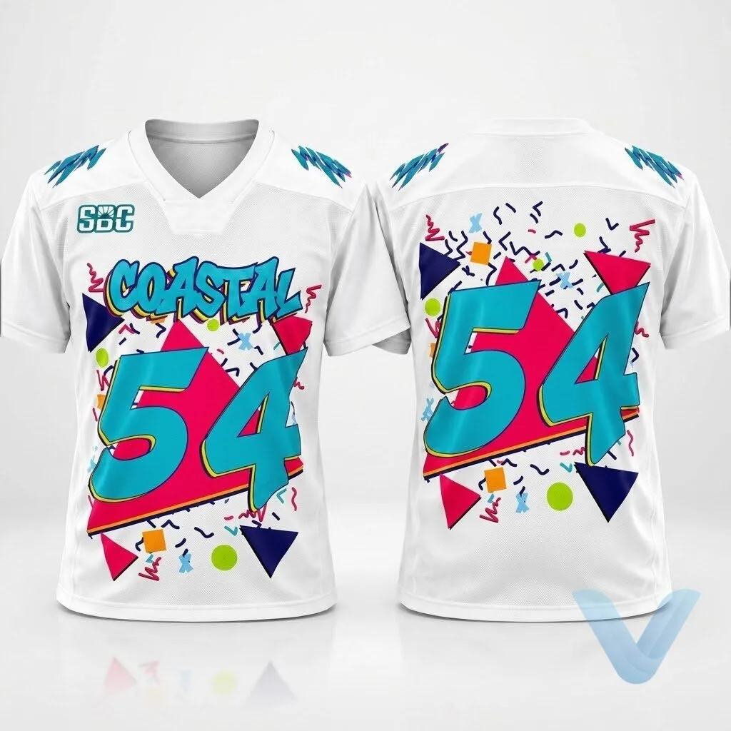 2026 Chanticleers Friday Night 90s 54 Football Jersey