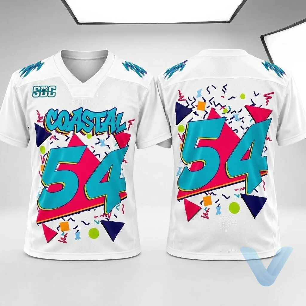 2026 Chanticleers Friday Night 90s 54 Football Jersey 6 2026 Chanticleers Friday Night 90s 54 Football Jersey