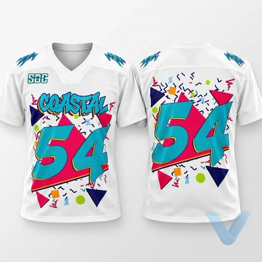 2026 Chanticleers Friday Night 90s 54 Football Jersey 7 2026 Chanticleers Friday Night 90s 54 Football Jersey