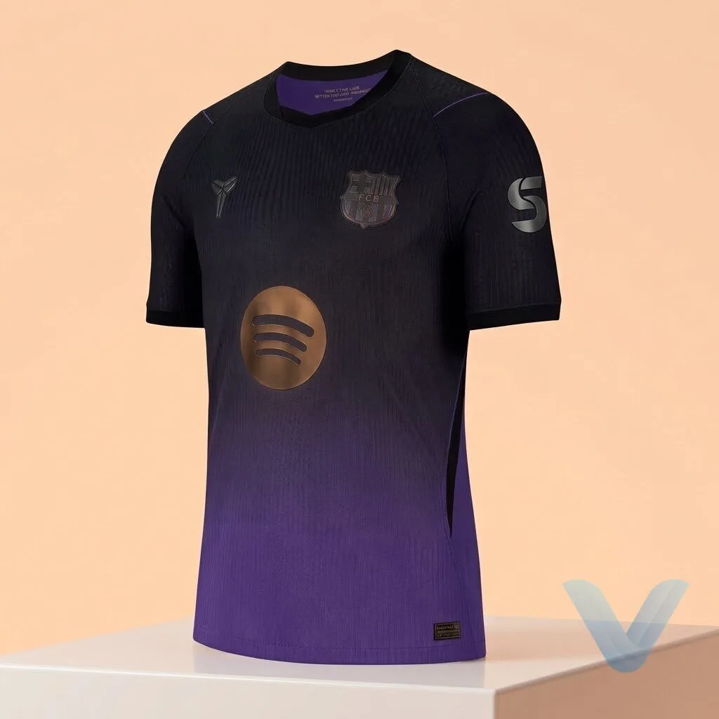 Nike for FC Barcelona x Kobe 2026/27 Match Away Jersey 12 Nike for FC Barcelona x Kobe 2026/27 Match Away Jersey