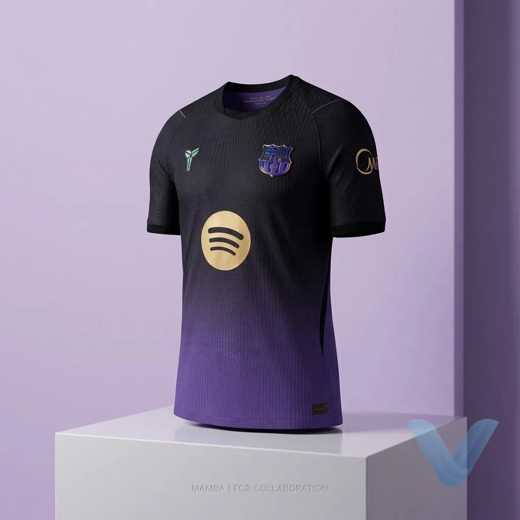 Nike for FC Barcelona x Kobe 2026/27 Match Away Jersey 14 Nike for FC Barcelona x Kobe 2026/27 Match Away Jersey