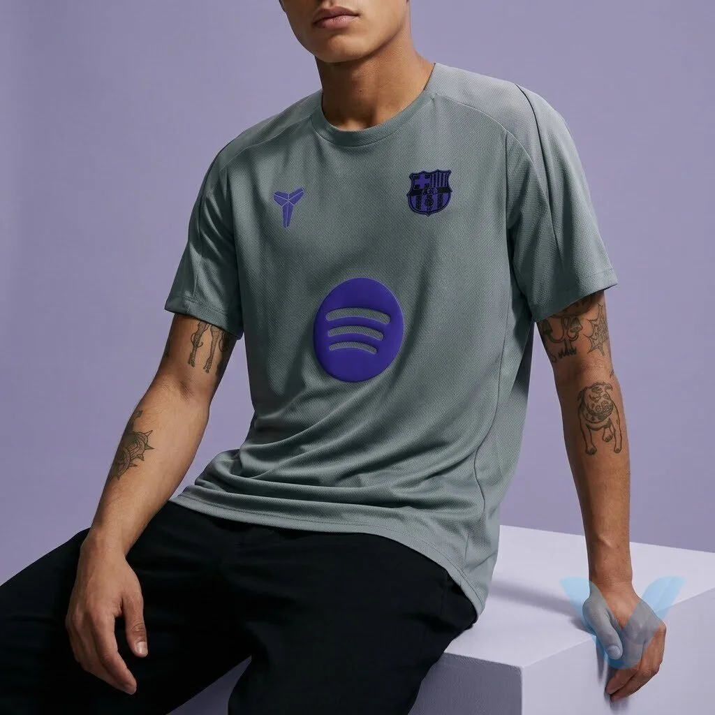 Nike Mens FC Barcelona x Kobe Bryant Training Away Kit 2025/26 10 Nike Mens FC Barcelona x Kobe Bryant Training Away Kit 2025/26