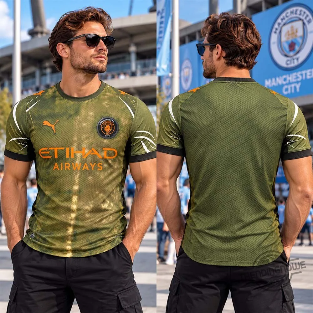 Puma Manchester City x CP Company 2026-27 Fourth Kit Jersey Shirt 7 Puma Manchester City x CP Company 2026-27 Fourth Kit Jersey Shirt