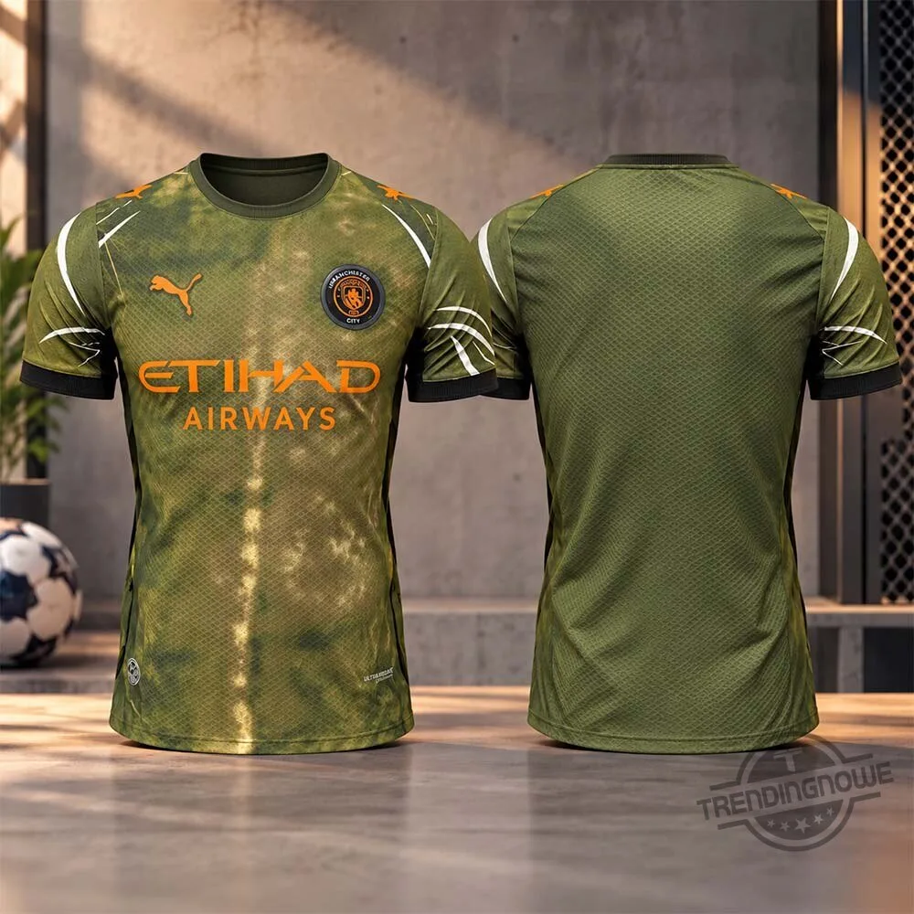 Puma Manchester City x CP Company 2026-27 Fourth Kit Jersey Shirt 8 Puma Manchester City x CP Company 2026-27 Fourth Kit Jersey Shirt