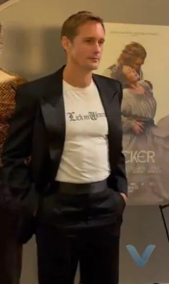 Alexander Skarsgard lick my worm t shirt Alexander Skarsgard lick my worm t shirt – image 5 of 5