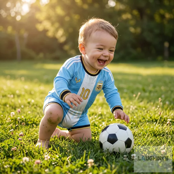 2026 2027 Argentina Messi No 10 Special Edition Player Version Soccer Jersey Romper for Babies