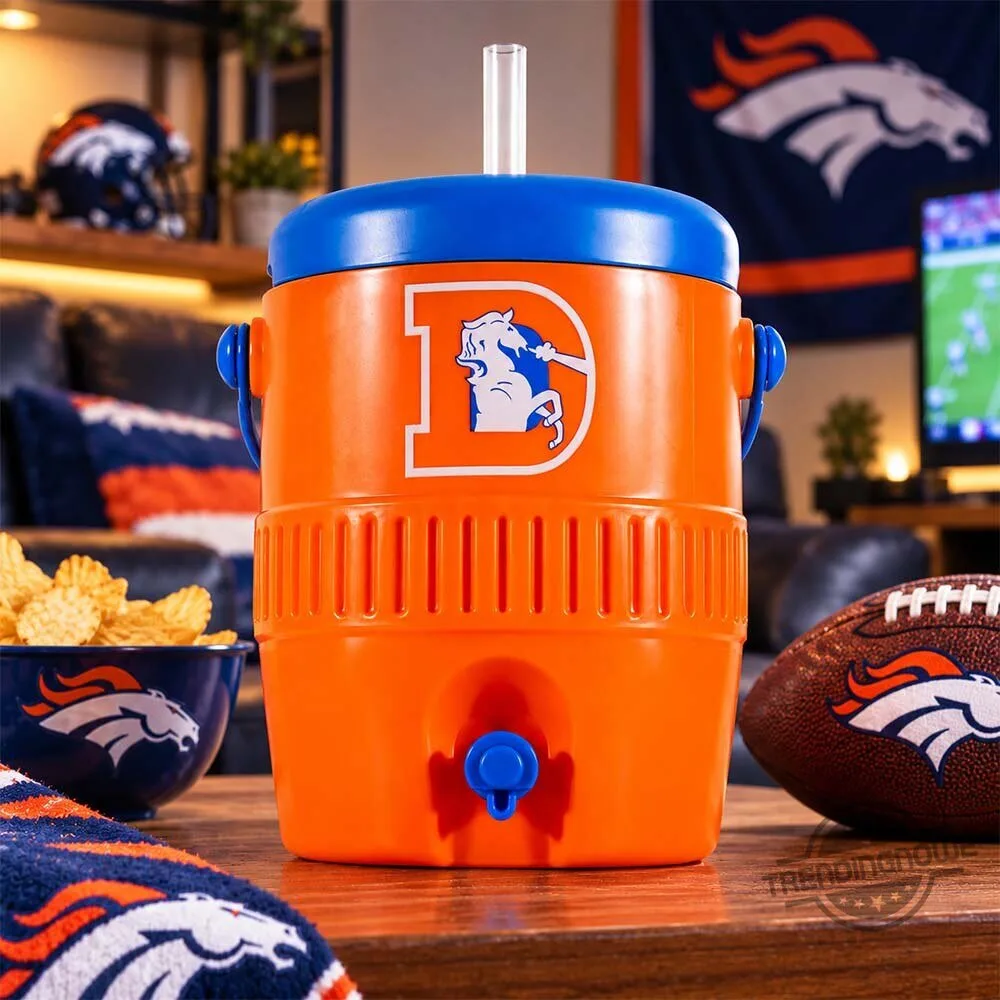 Denver Broncos Throwback Sideline Mini Cooler Cup 2026 8 Denver Broncos Throwback Sideline Mini Cooler Cup 2026