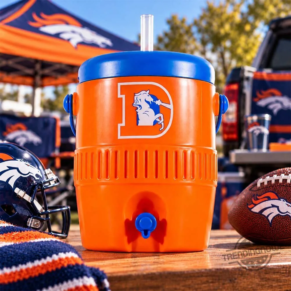 Denver Broncos Throwback Sideline Mini Cooler Cup 2026 9 Denver Broncos Throwback Sideline Mini Cooler Cup 2026