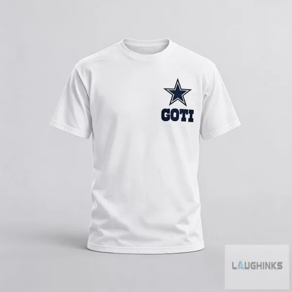 Dallas Cowboys Star GOTI T Shirt American Football Game Day Apparel