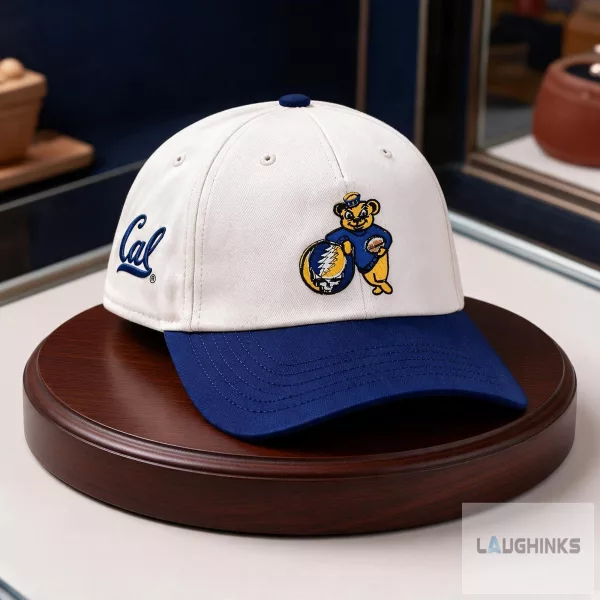 Cal Bears Grateful Dead Baseball Cap Embroidered College Football Hat