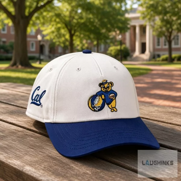 Cal Bears Grateful Dead Baseball Cap Embroidered College Football Hat