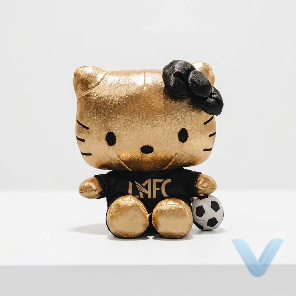 Sanrio Hello Kitty plush toys Hello Kitty Night Los Angeles Football Club (LAFC) 8 Sanrio Hello Kitty plush toys Hello Kitty Night Los Angeles Football Club (LAFC)