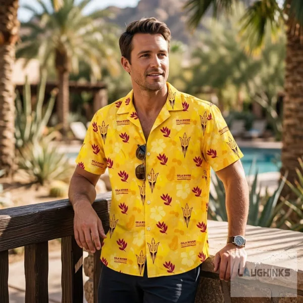 ASU Sun Devils Gila River Hawaiian Shirt 10/10/2026 SGA