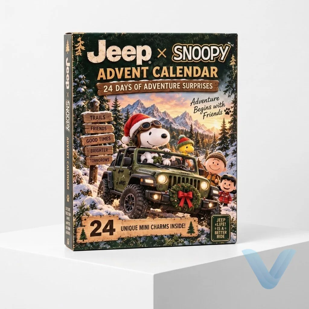 Jeep x Peanuts Snoopy Advent Calendar features 24 days of adventure 6 Jeep x Peanuts Snoopy Advent Calendar features 24 days of adventure