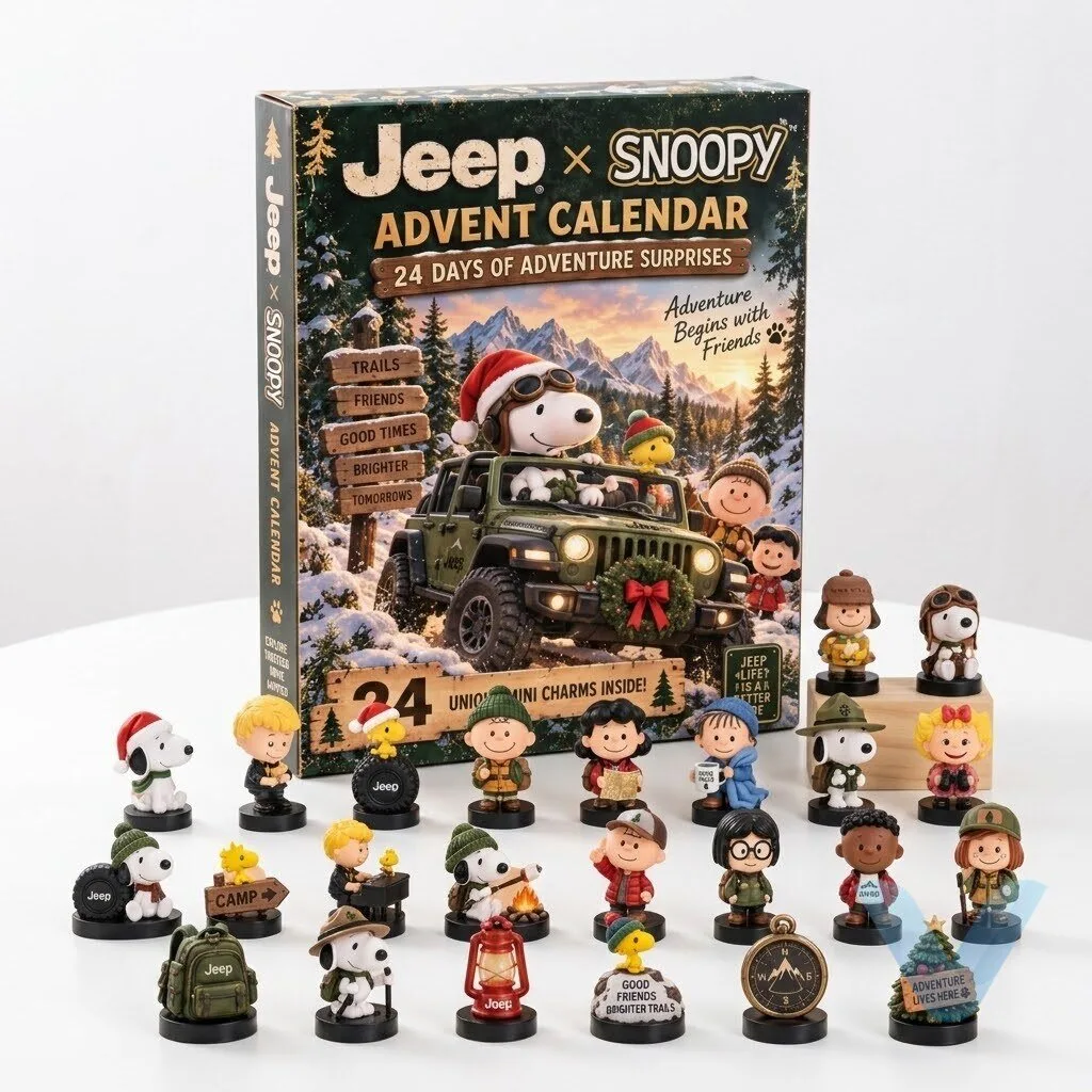 Jeep x Peanuts Snoopy Advent Calendar features 24 days of adventure 7 Jeep x Peanuts Snoopy Advent Calendar features 24 days of adventure