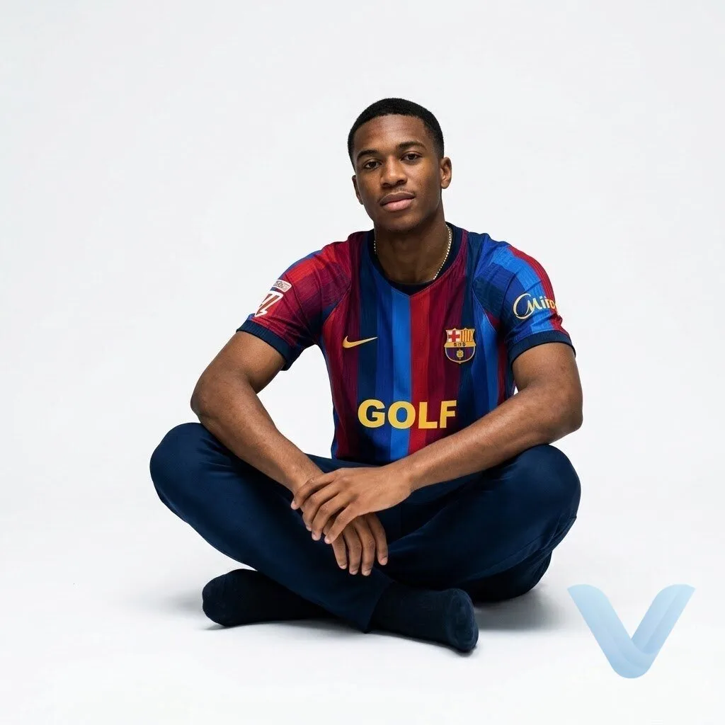 FC Barcelona x Spotify x Tyler The Creator x GOLF WANG Jersey 11 FC Barcelona x Spotify x Tyler The Creator x GOLF WANG Jersey