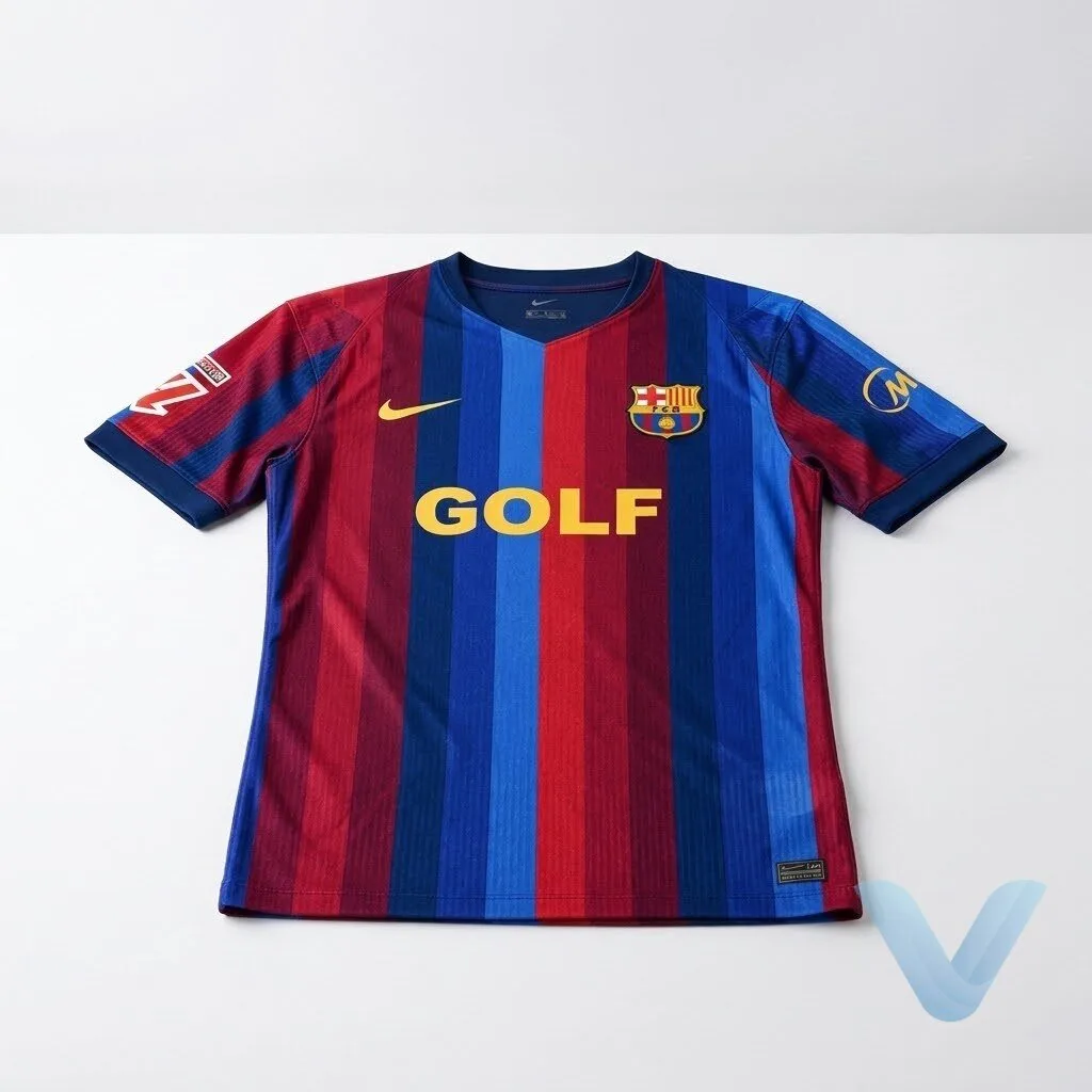 FC Barcelona x Spotify x Tyler The Creator x GOLF WANG Jersey 20 FC Barcelona x Spotify x Tyler The Creator x GOLF WANG Jersey