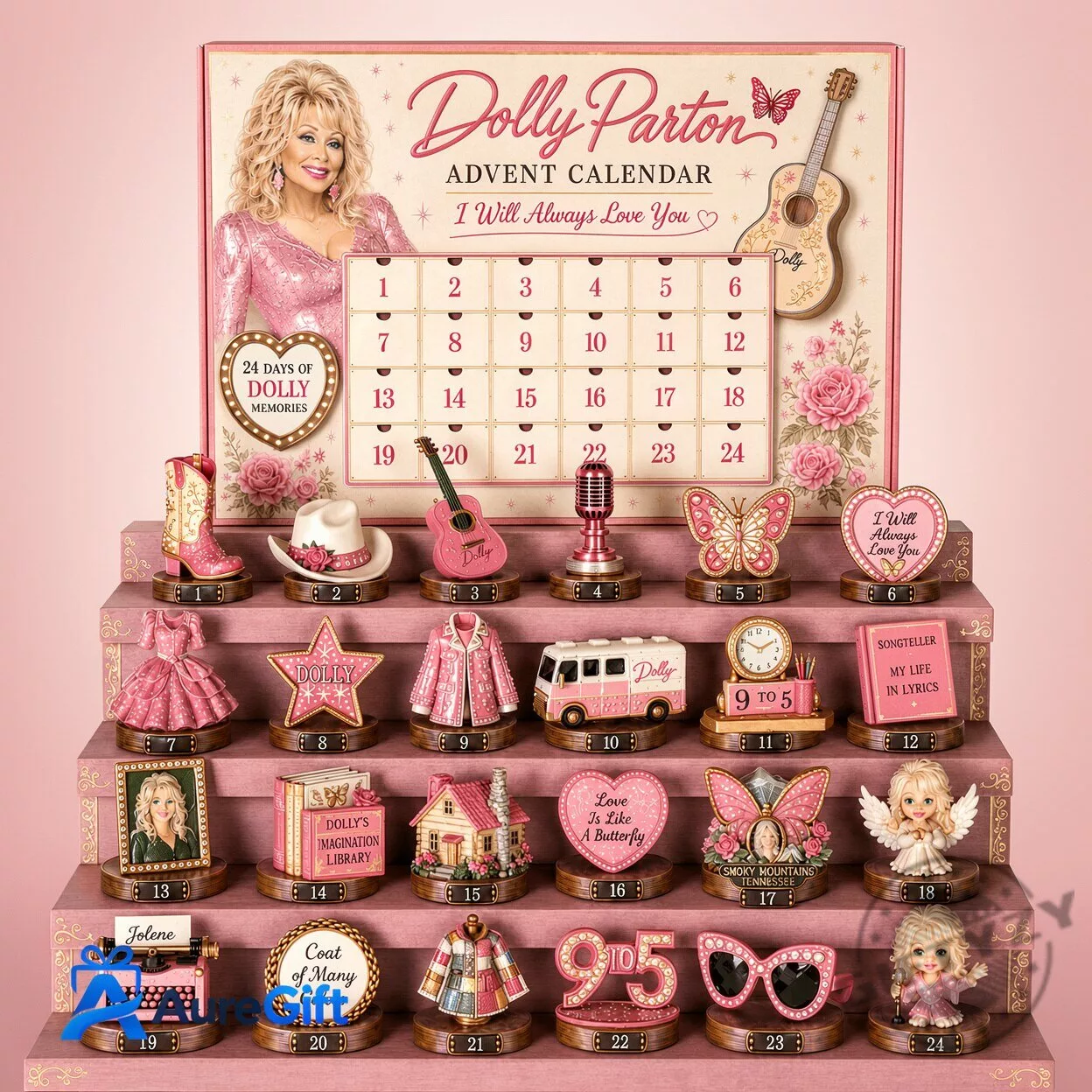 Dolly Parton Music Legend Surprised 24 Days Of Advent Calendar 2 Dolly Parton Music Legend Surprised 24 Days Of Advent Calendar