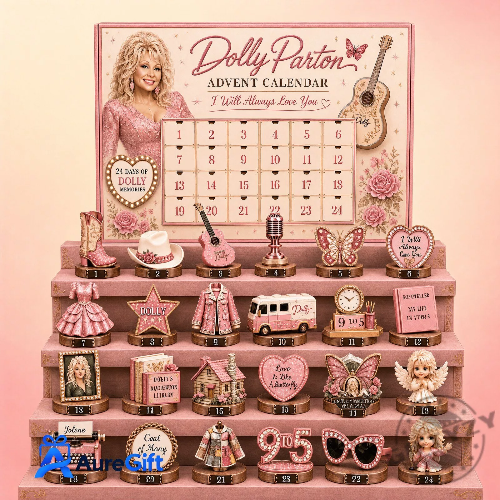 Dolly Parton Music Legend Surprised 24 Days Of Advent Calendar 3 Dolly Parton Music Legend Surprised 24 Days Of Advent Calendar