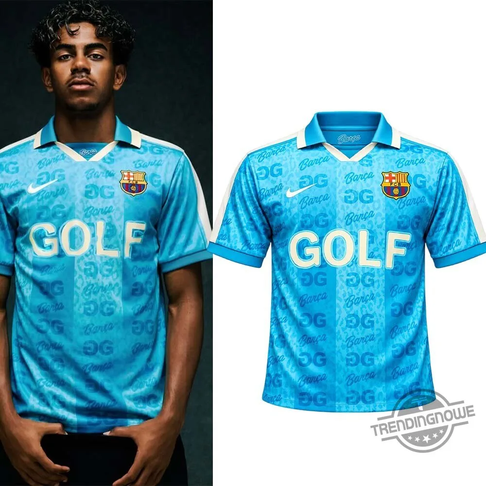 FC Barcelona x Tyler The Creator GOLF WANG Jersey Shirt 2026 5 FC Barcelona x Tyler The Creator GOLF WANG Jersey Shirt 2026