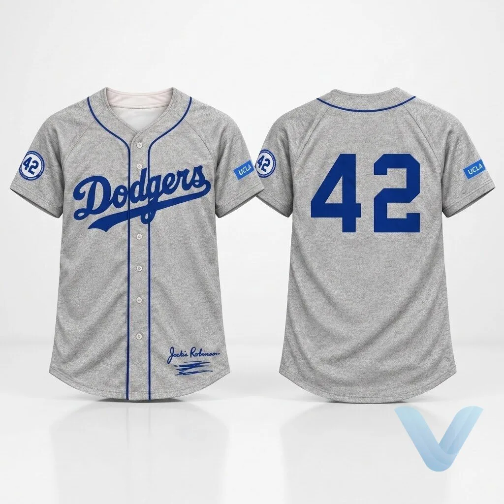 2026 Los Angeles Dodgers LA Dodgers Jackie Robinson Number 42 Jersey Giveaway 5 2026 Los Angeles Dodgers LA Dodgers Jackie Robinson Number 42 Jersey Giveaway