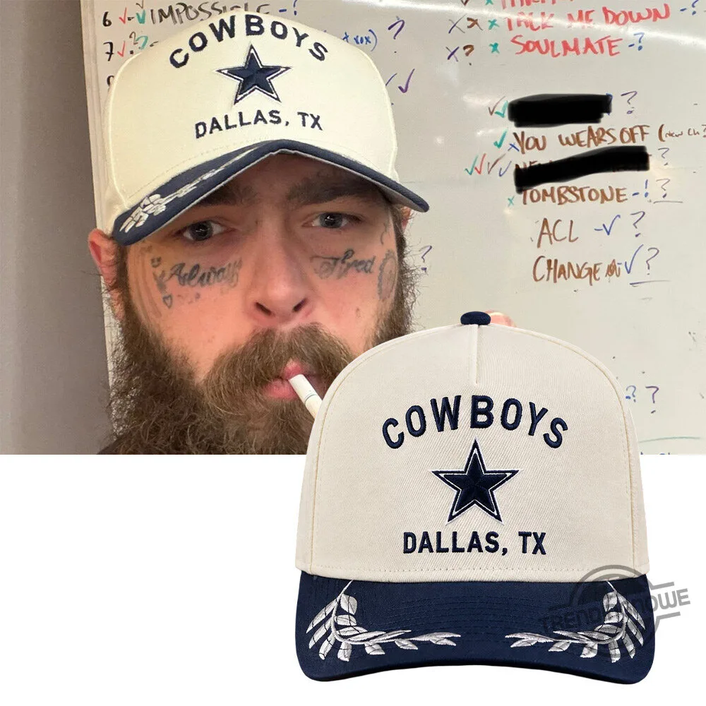 Post Malone Dallas Cowboys Dallas TX Hat Cap 4 Post Malone Dallas Cowboys Dallas TX Hat Cap
