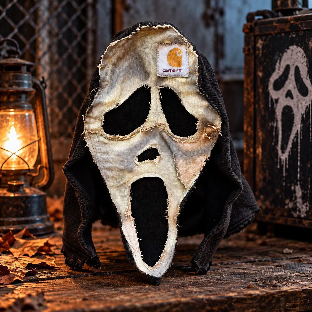 Warren Lotas Carhartt Ghostface Mask 8 Warren Lotas Carhartt Ghostface Mask