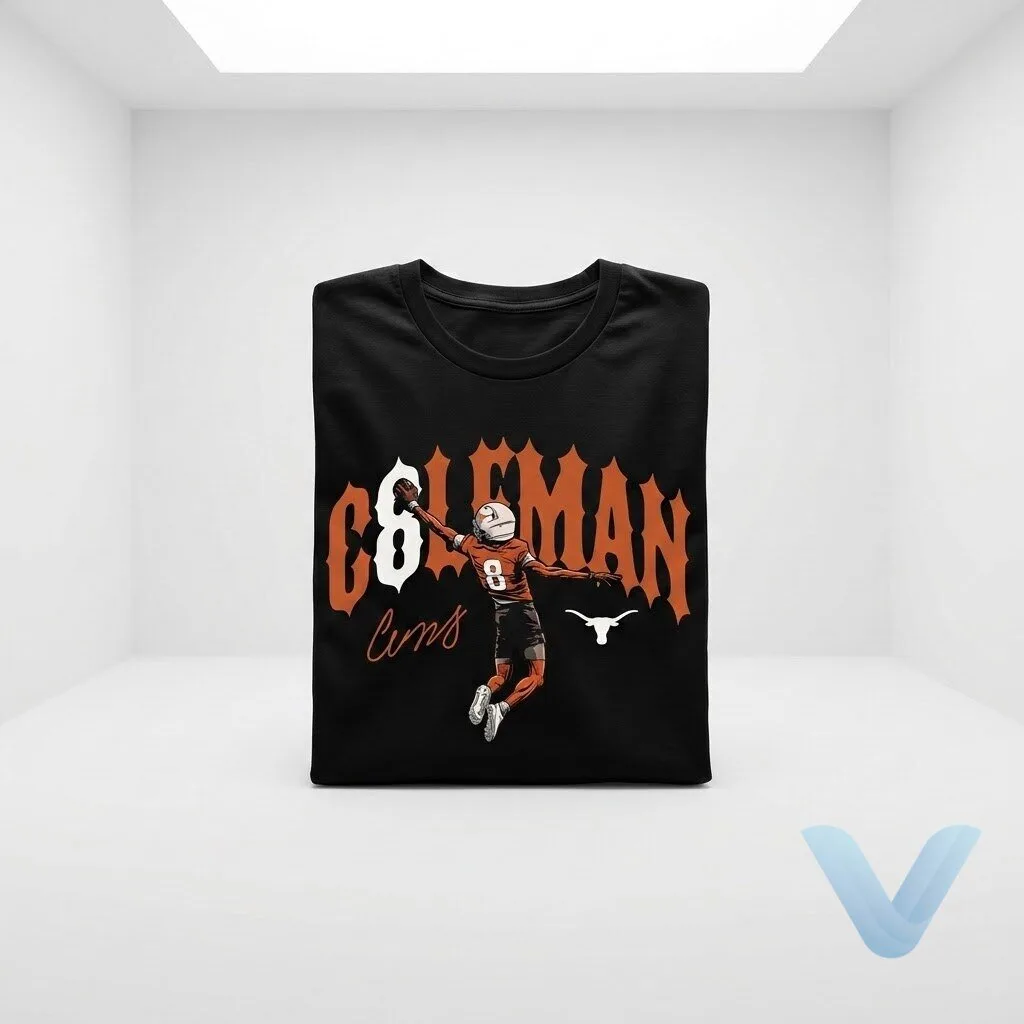 Texas Longhorns football Cam Coleman Caricature Shirt hoodie sweatshirt Texas Longhorns football Cam Coleman Caricature Shirt hoodie sweatshirt – image 4 of 4