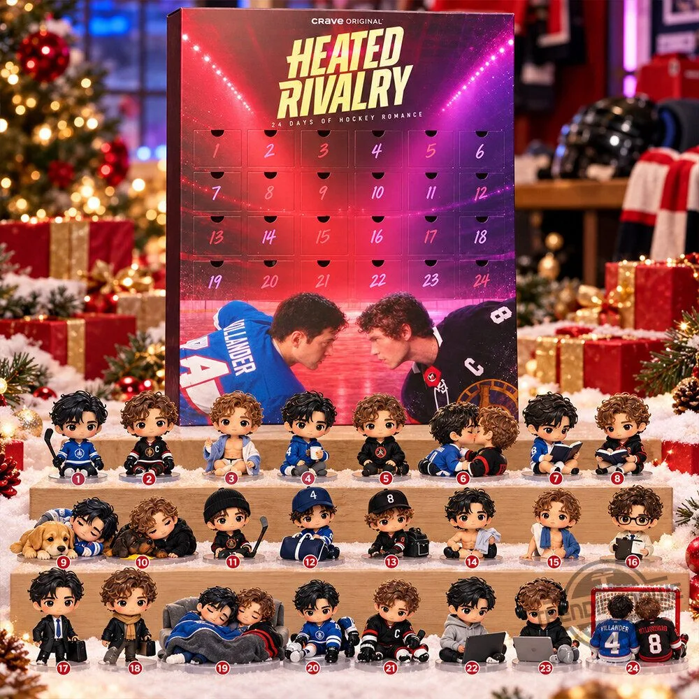 "Top 5 Unique Holiday Gifts: From Breakdance Santa to Rock Hoodies" 3 Heated Rivalry Hockey Romance 24 Day Christmas Advent Calendar 2026