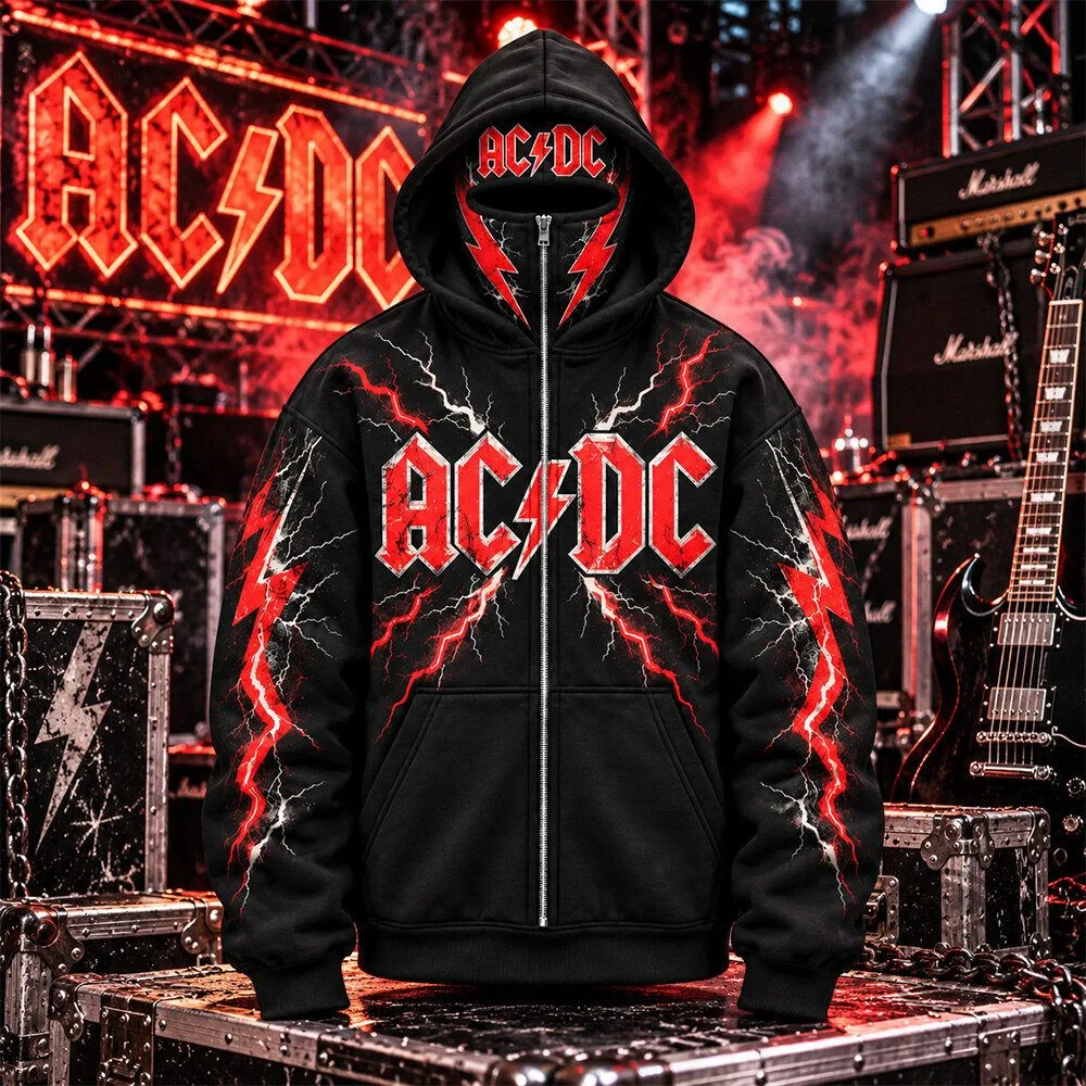 RiffHoods Heavy Metal Band KISS Slipknot AC DC Iron Maiden Full Zip Up Mask Hoodie 14 RiffHoods Heavy Metal Band KISS Slipknot AC DC Iron Maiden Full Zip Up Mask Hoodie