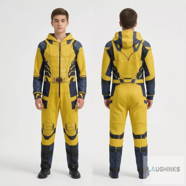 Hugh Jackman Deadpool 3 Wolverine Cosplay Costume Hoodie Jumpsuit 1 Hugh Jackman Deadpool 3 Wolverine Cosplay Costume Hoodie Jumpsuit