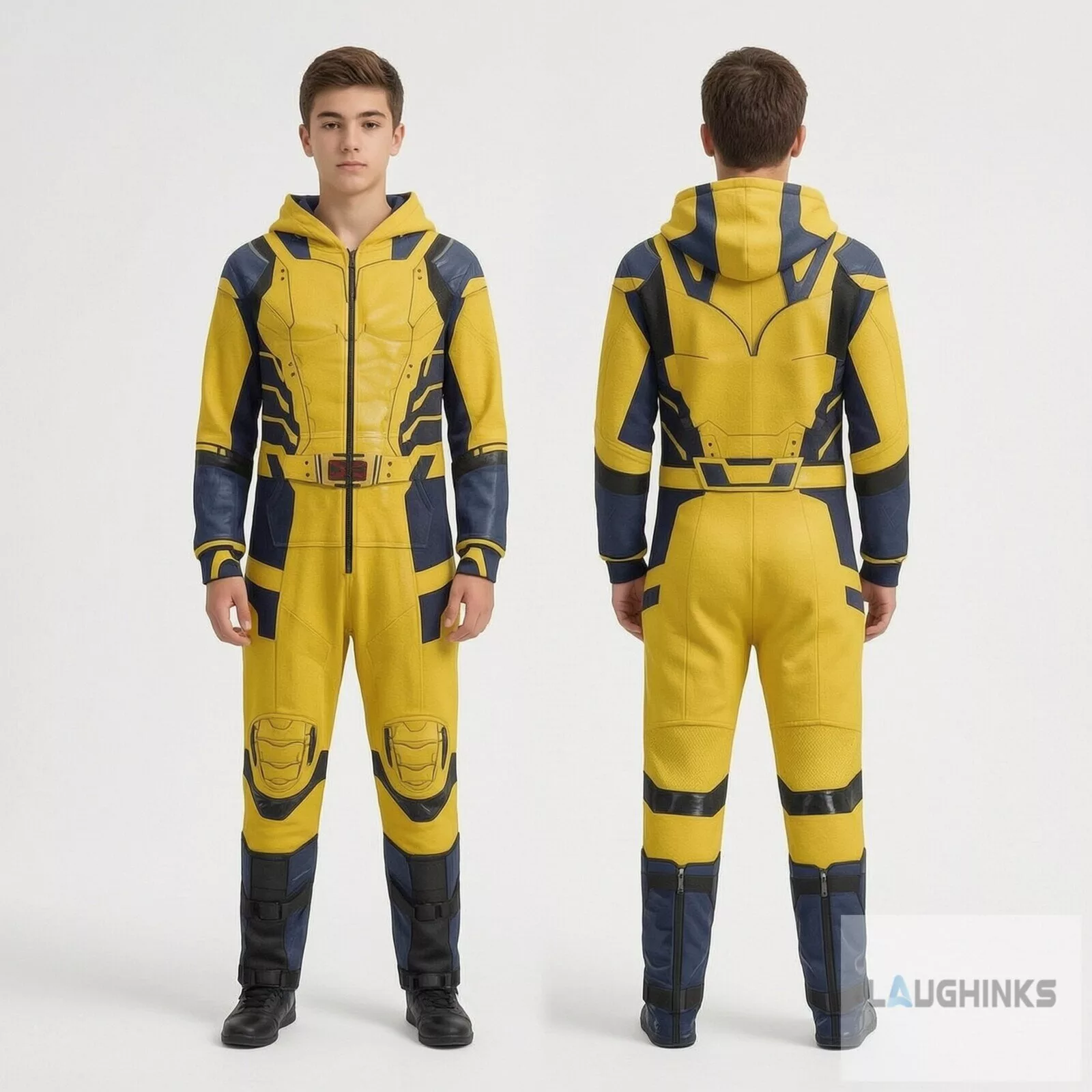 Hugh Jackman Deadpool 3 Wolverine Cosplay Costume Hoodie Jumpsuit 4 Hugh Jackman Deadpool 3 Wolverine Cosplay Costume Hoodie Jumpsuit