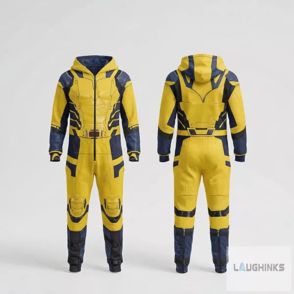 Hugh Jackman Deadpool 3 Wolverine Cosplay Costume Hoodie Jumpsuit 2 Hugh Jackman Deadpool 3 Wolverine Cosplay Costume Hoodie Jumpsuit