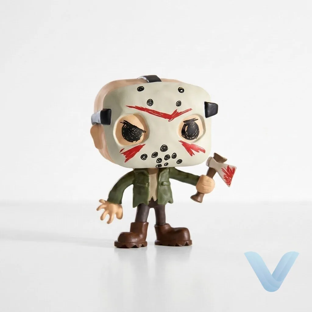 Jason Doodles vinyl figure Funko's Friday the 13th Jason Universe collection Funko pop