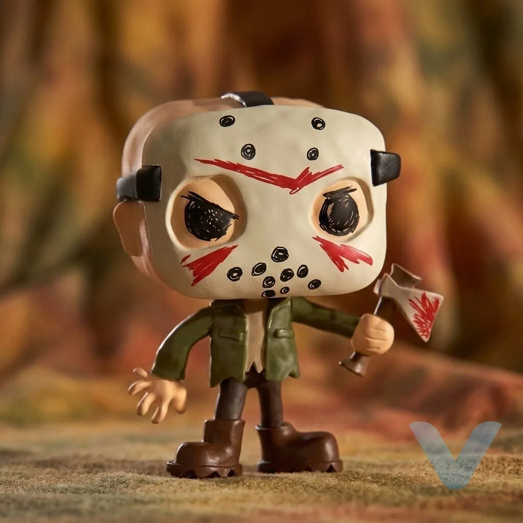 Jason Doodles vinyl figure Funko's Friday the 13th Jason Universe collection Funko pop 13 Jason Doodles vinyl figure Funko