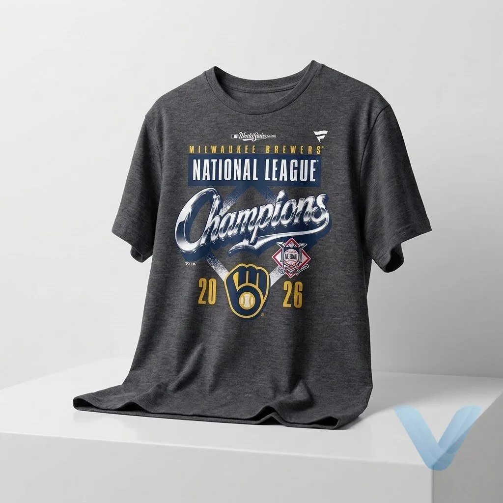Milwaukee Brewers 2026 National League Champions shirt Milwaukee Brewers 2026 National League Champions shirt