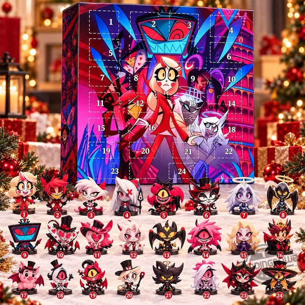 Hazbin Hotel Advent Calendar 2026 24 Day Anime Count Down