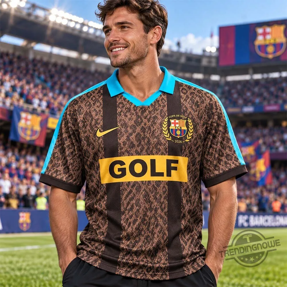 FC Barcelona x GOLF WANG El Clasico Concept Jersey Shirt 2026 8 FC Barcelona x GOLF WANG El Clasico Concept Jersey Shirt 2026