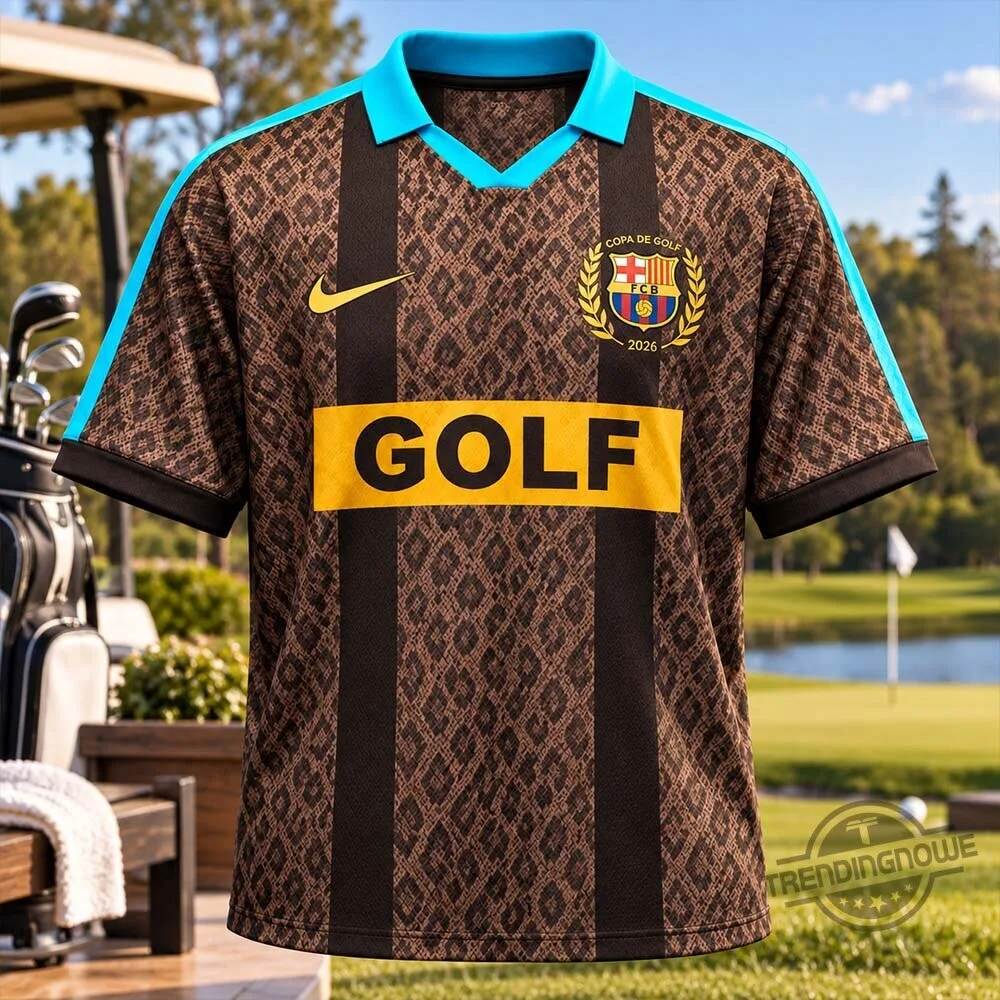 FC Barcelona x GOLF WANG El Clasico Concept Jersey Shirt 2026 9 FC Barcelona x GOLF WANG El Clasico Concept Jersey Shirt 2026